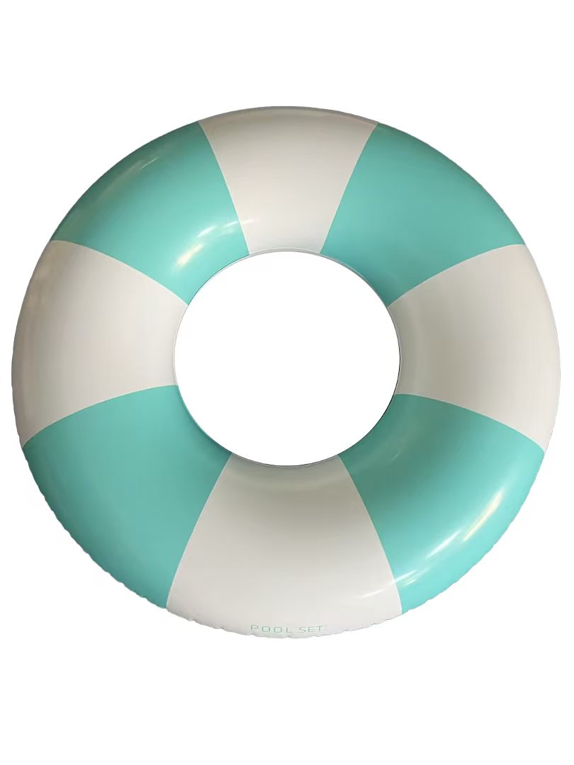 Pool Set Inflatable Pool Ring Aqua