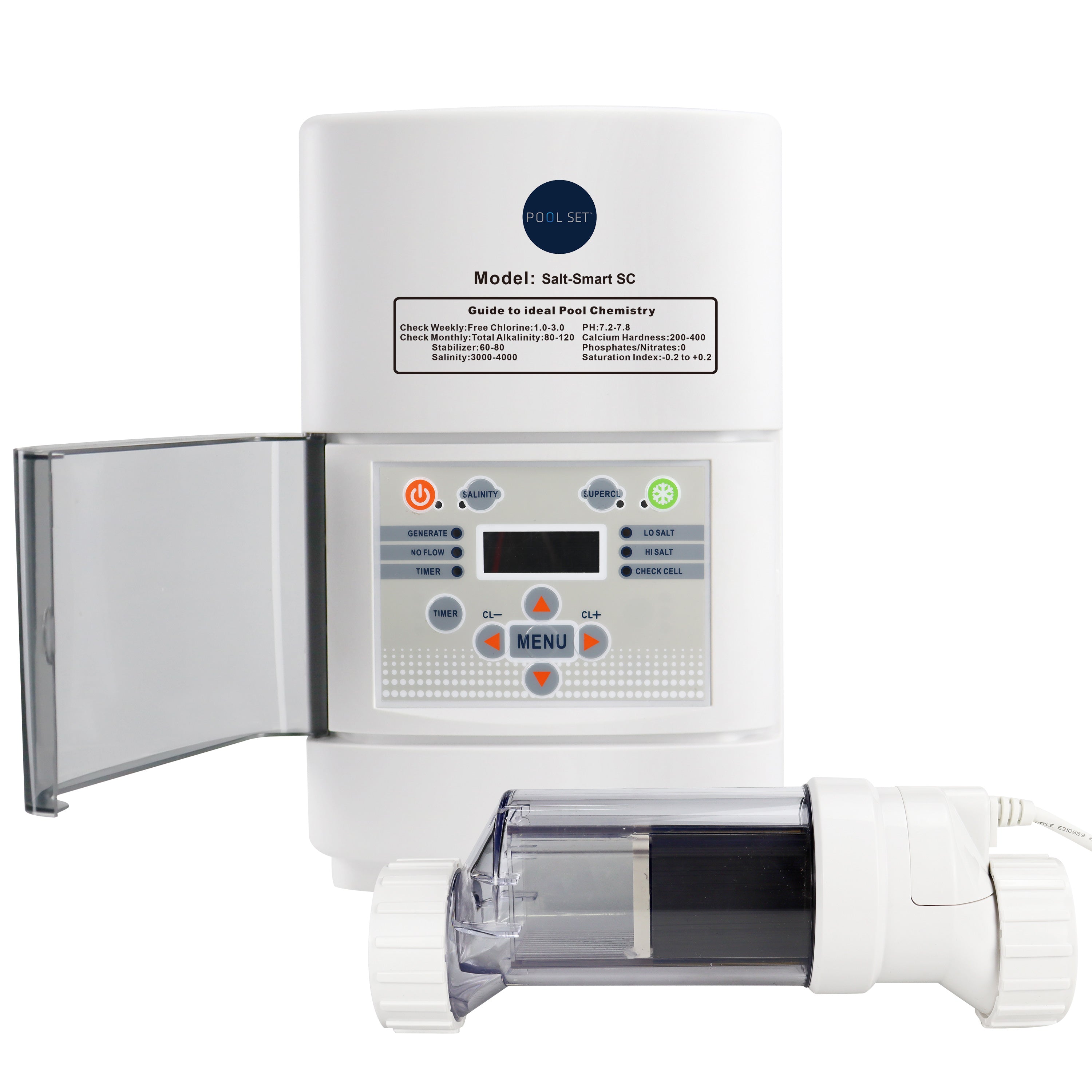 Pool Set Saltwater Chlorinator Salt-smart SC20