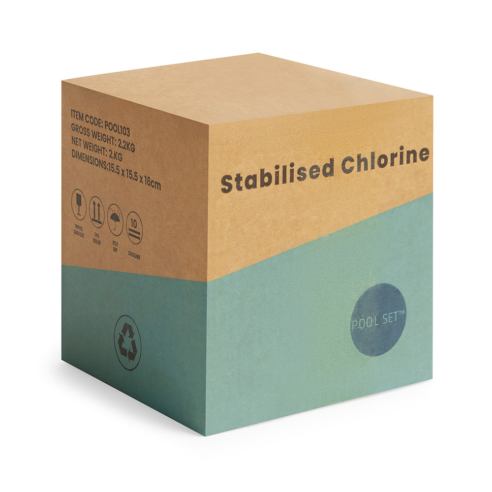Pool Set Stabilised Pool Chlorine 2kg