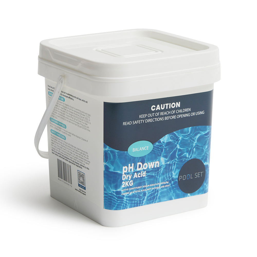 Pool Acid Additive Pool Set pH Down (Dry Acid) 2kg