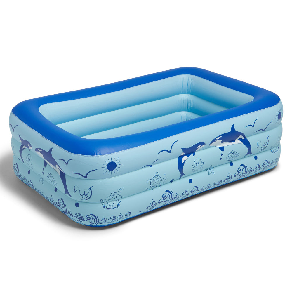 Pool Set Inflatable Pool 150 x 105cm