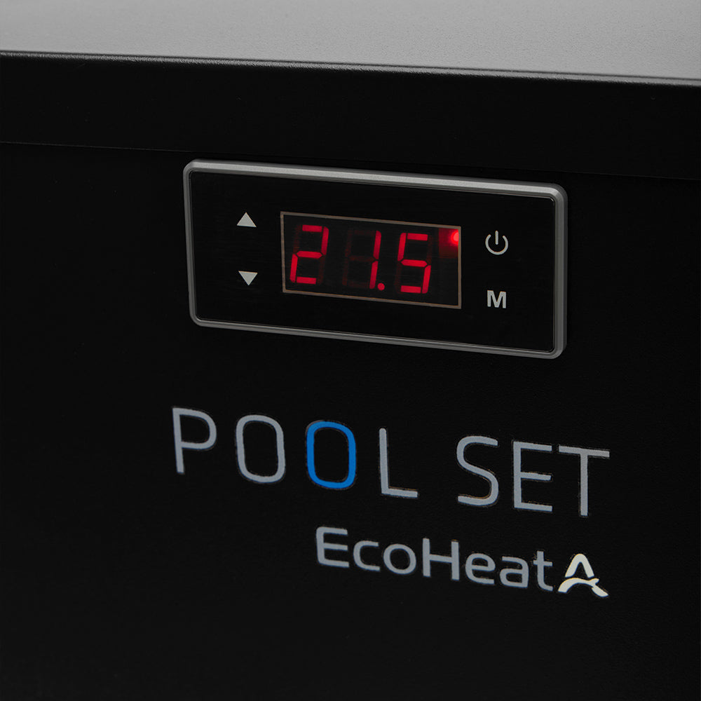 Pool Set EcoHeata 4kW Small Pool Heat Pump