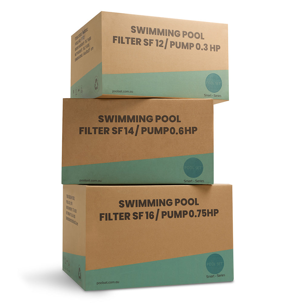 Pool Set Pool Filter Pump SF16/P75 (16 inch / 0.75HP)