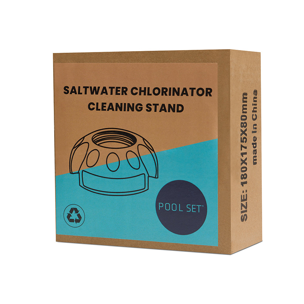 Pool Set Saltwater Chlorinator Cleaning Stand