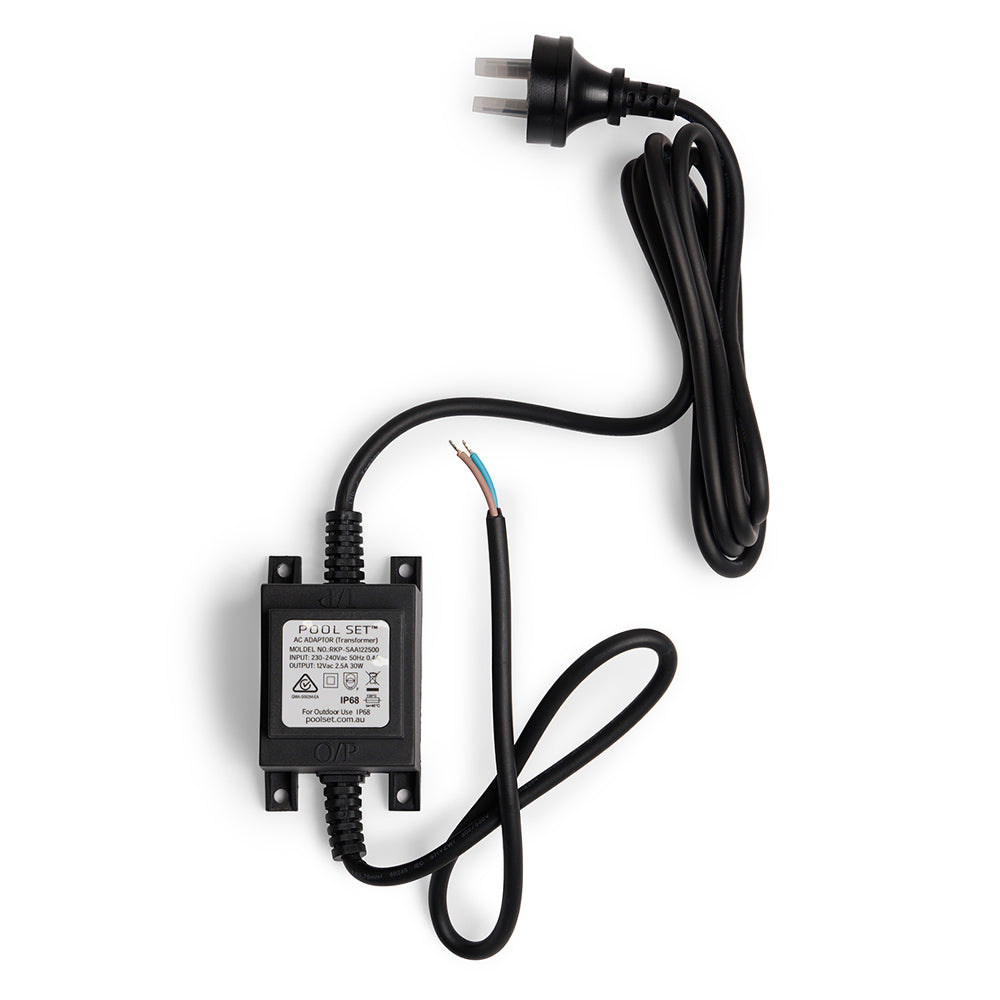 Pool Set LED Pool Light Transformer 30W 12V Single Output