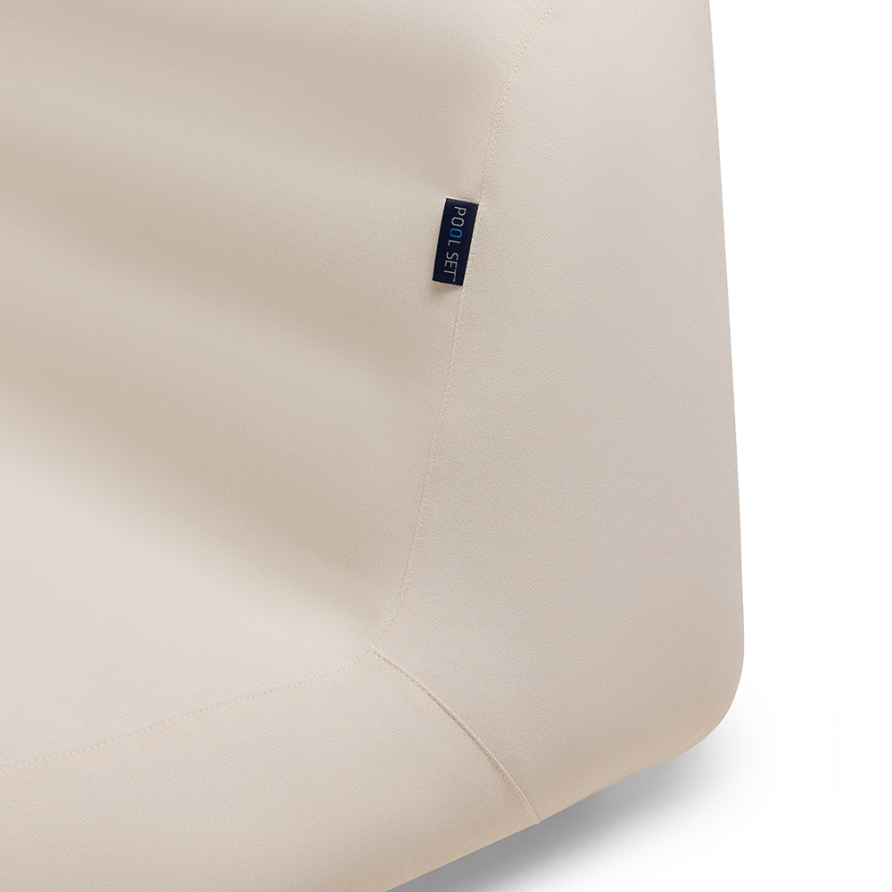 Pool Set Luxury Inflatable Pool Lounger Natural