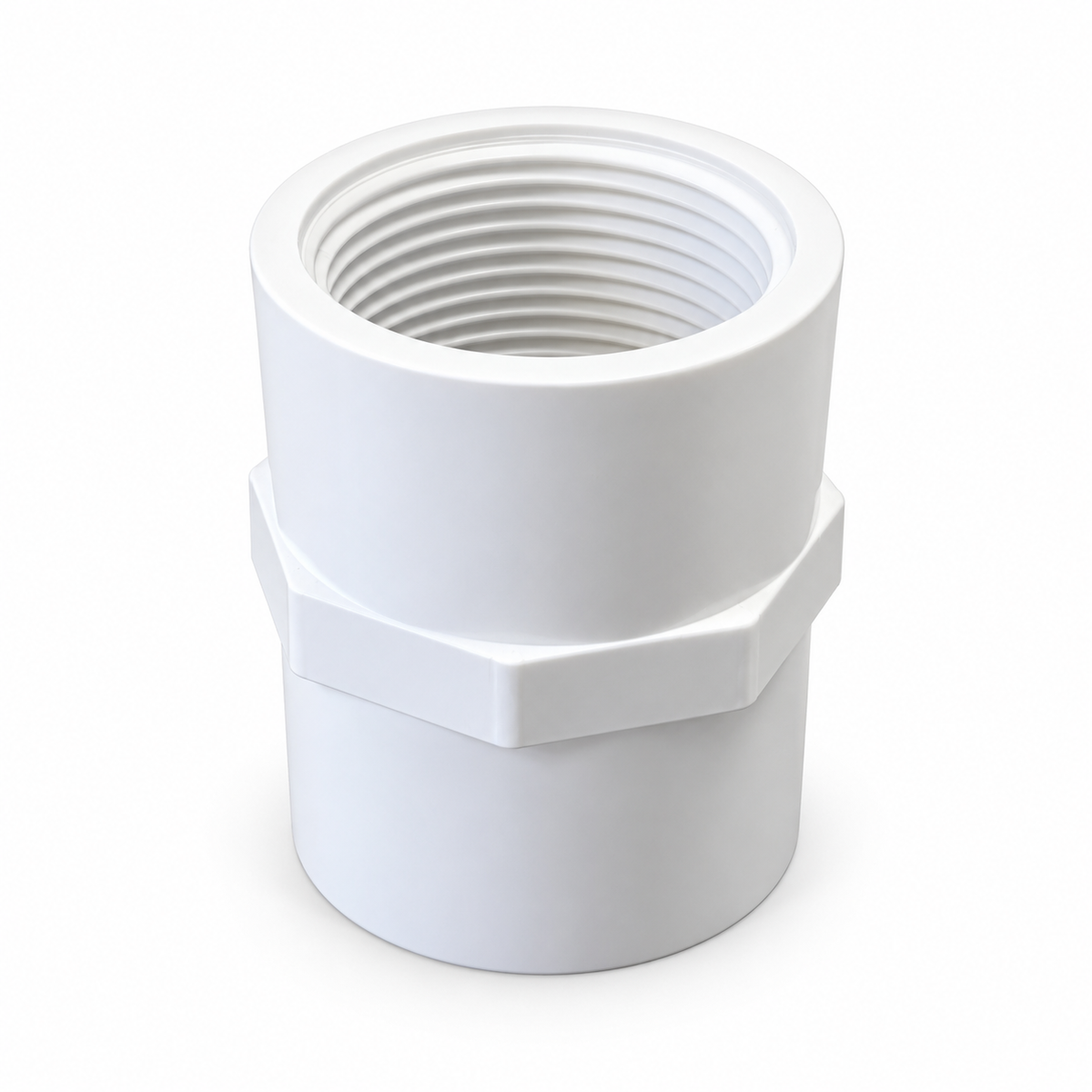 Pool Set PVC Faucet Socket Union 40mm DN40 2 Pack