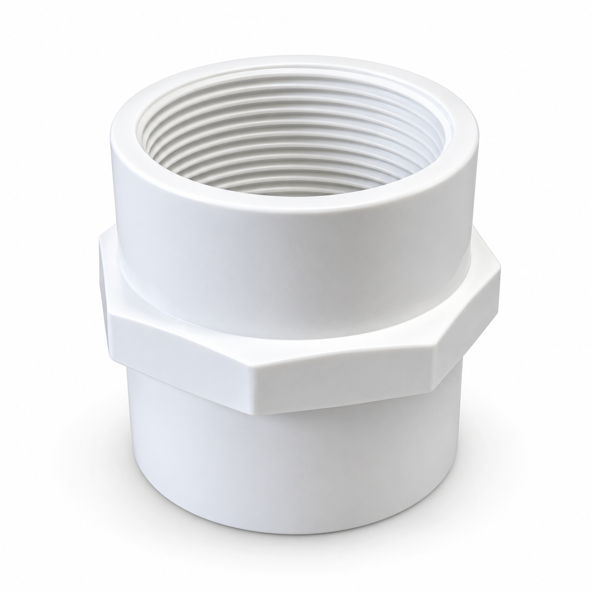 Pool Set PVC Faucet Socket Union 50mm DN50 2 Pack