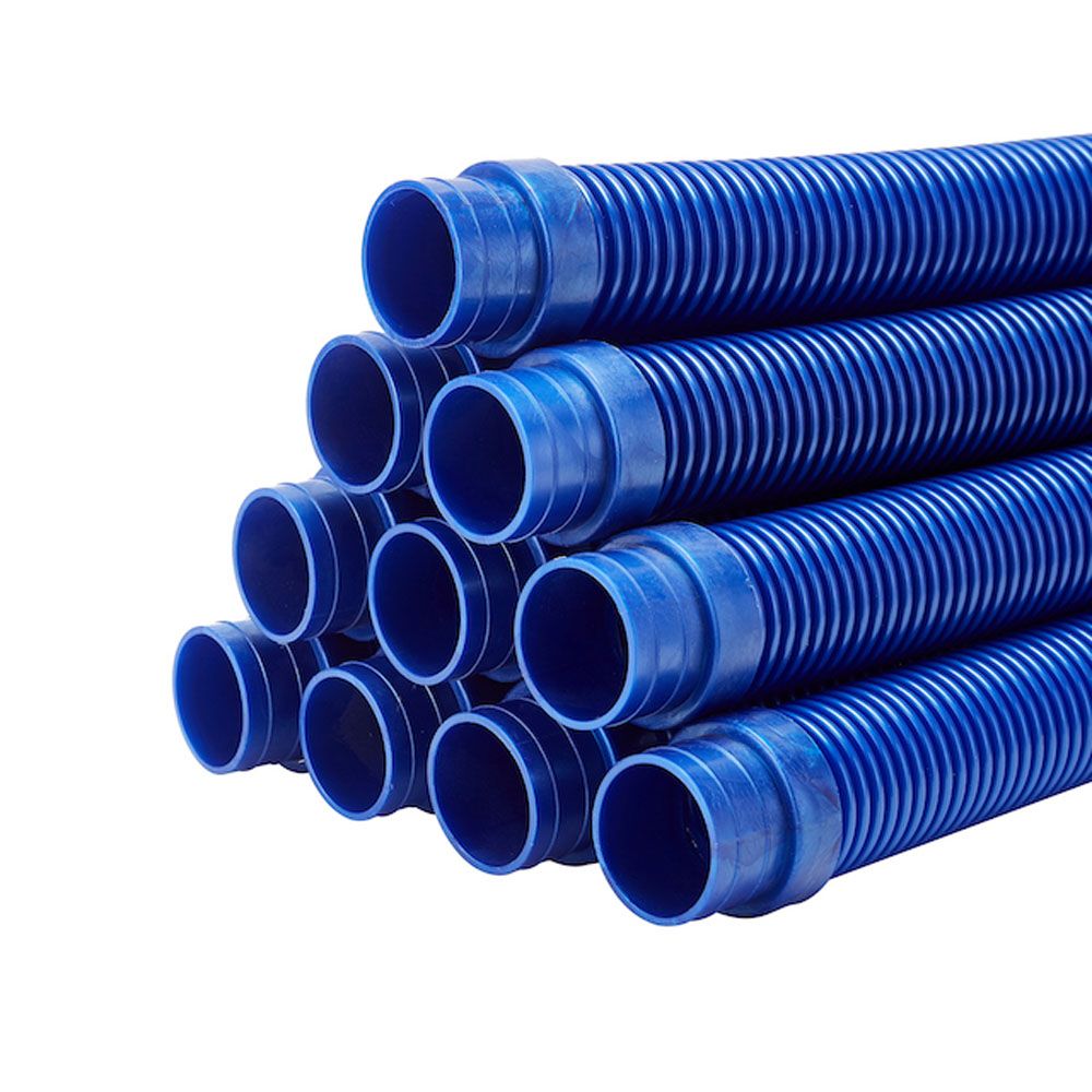 Pool Set Automatic Pool Cleaner Hose 10 x 1m Blue