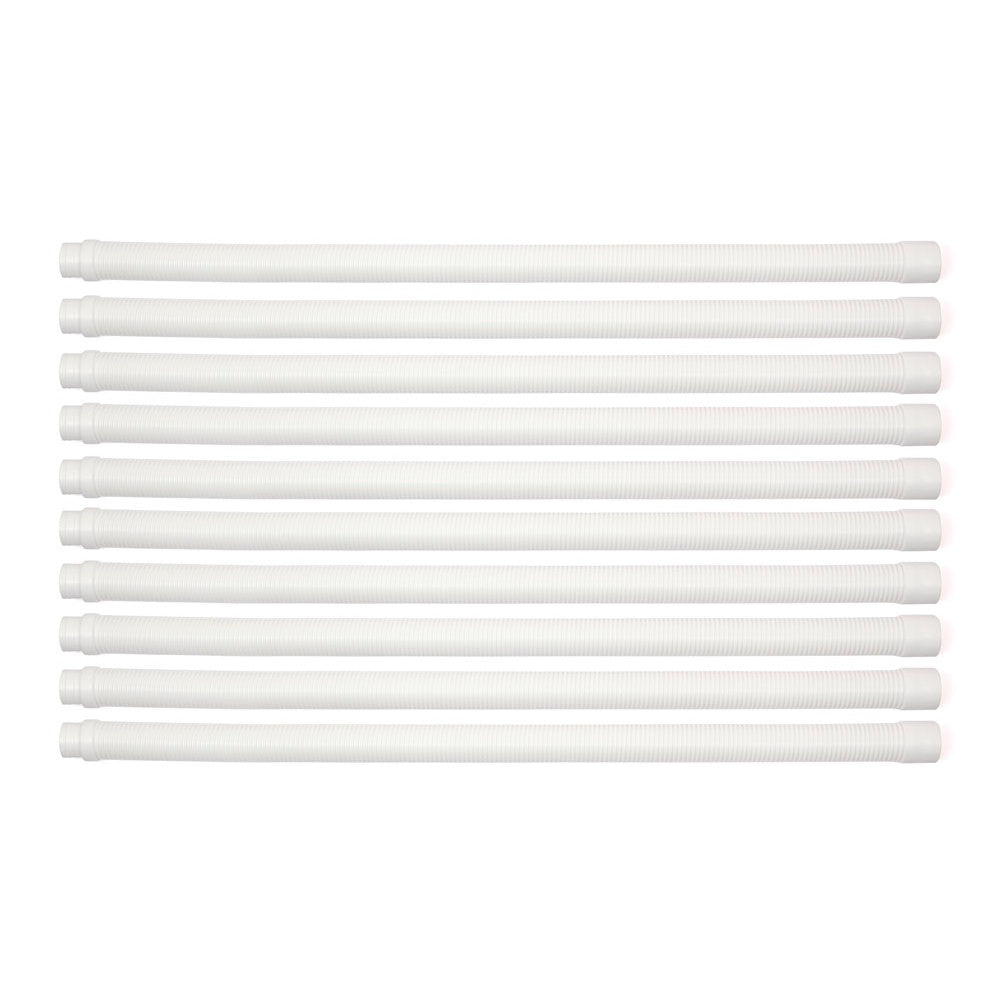 Pool Set Automatic Pool Cleaner Hose 10 x 1m White