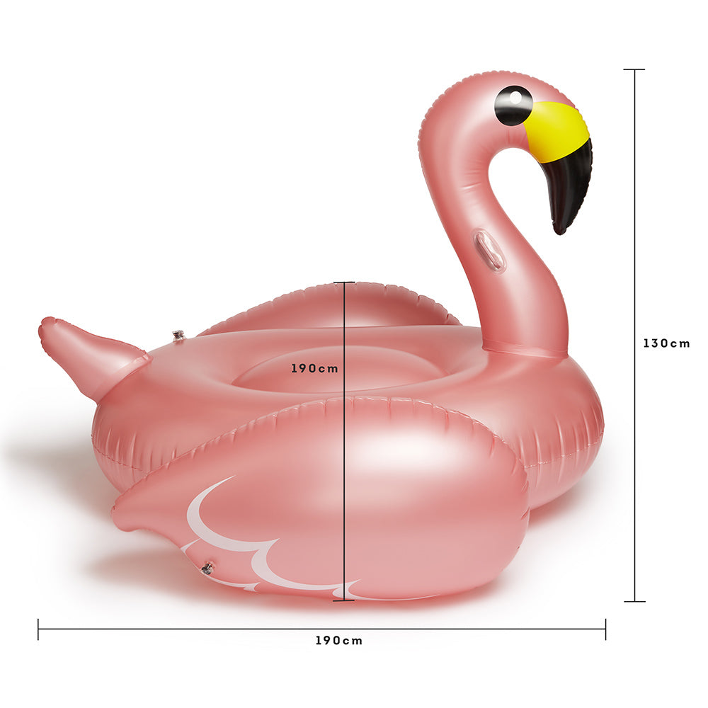 Pool Set Flamingo Lounger